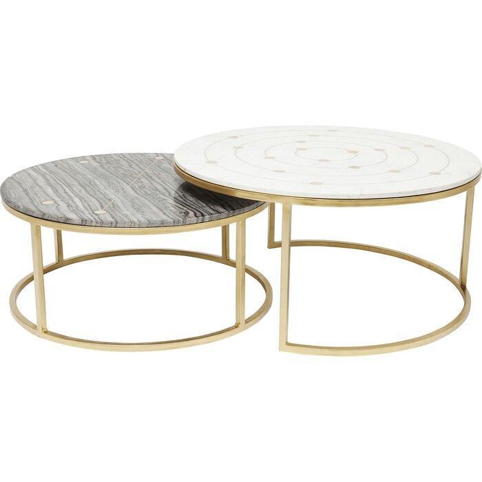 Mystic Marble Coffee Table (2/Set)