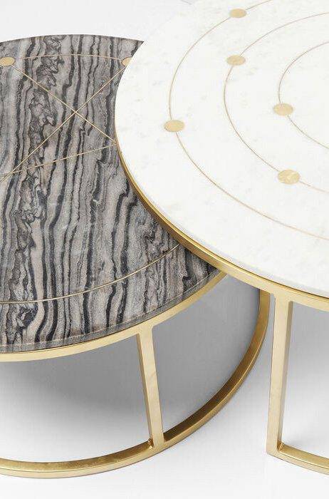 Mystic Marble Coffee Table (2/Set)