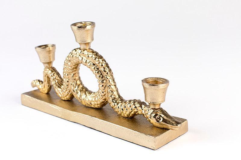 Keep The Snakes Away Dinner Candle Holder - WOO .Design