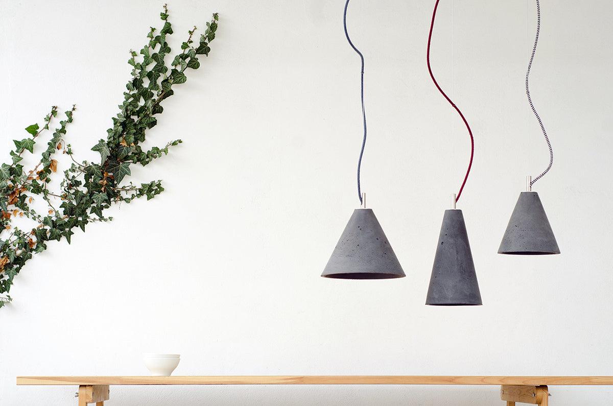 Kobe 1 Concrete Pendant Lamp - WOO .Design