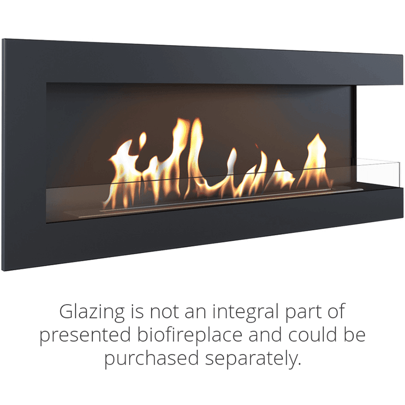 Delta 1200 Corner Right Bio Fireplace