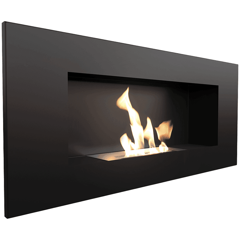 Delta 2 Black Bio Fireplace