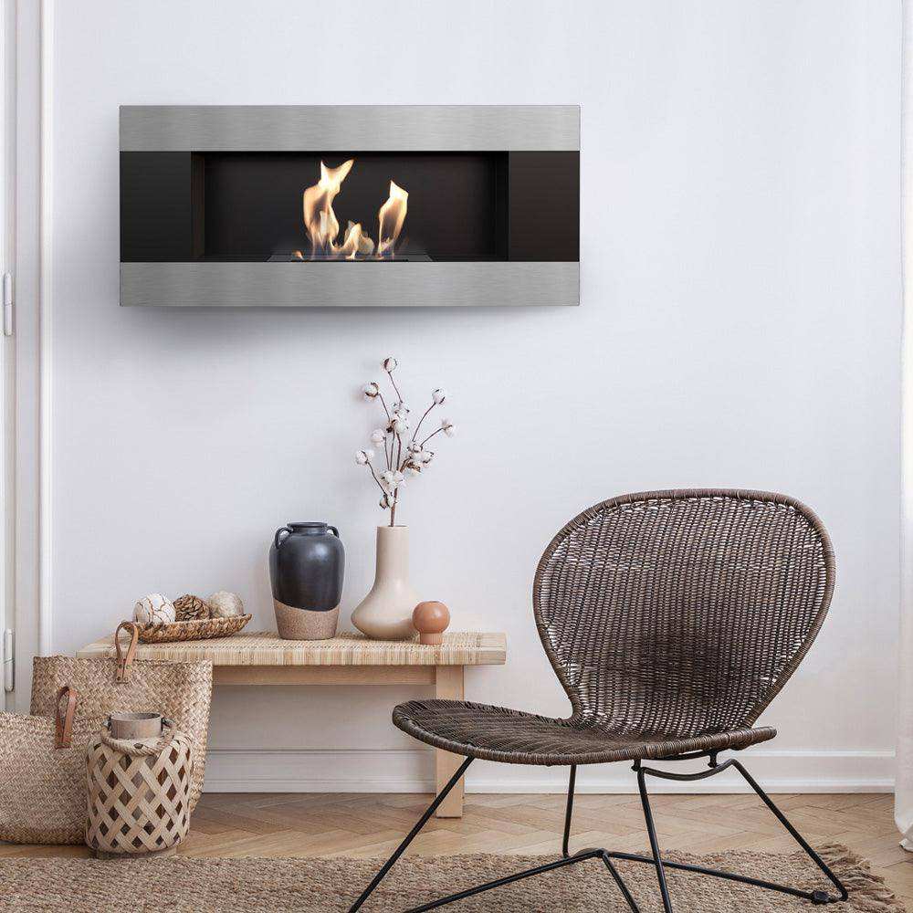 Delta 2 Horizontal Bio Fireplace