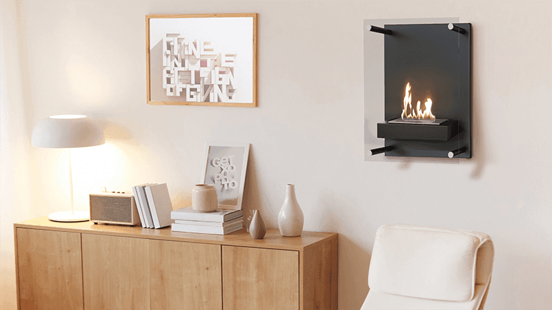 Glass Bio Fireplace