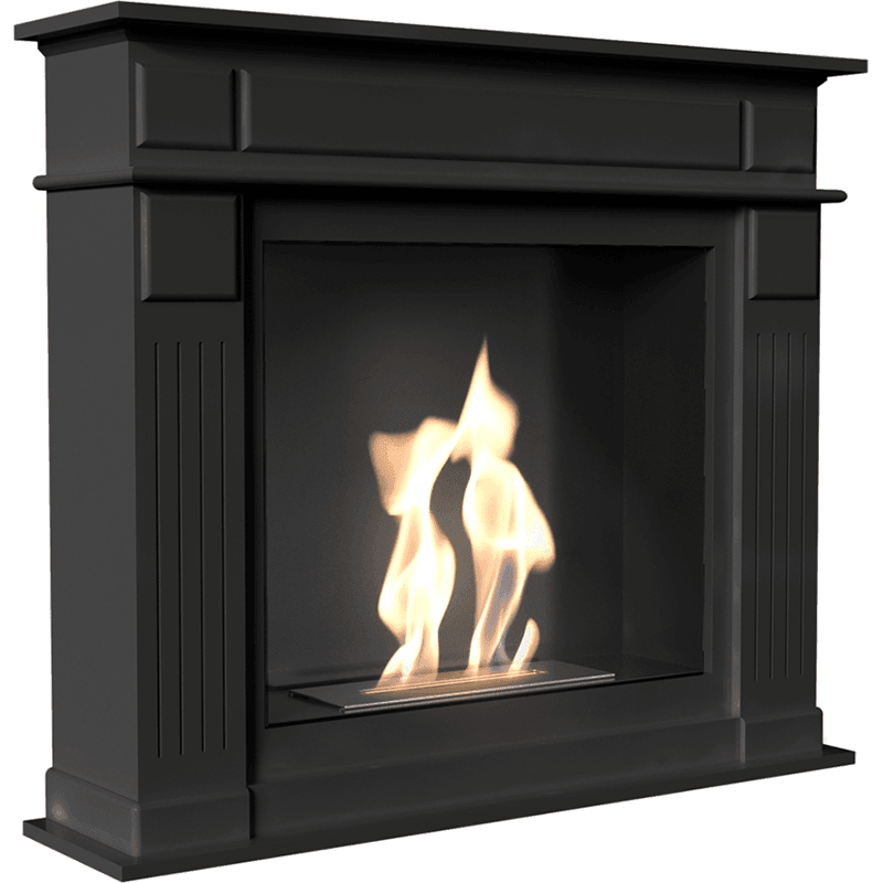 November Black Bio Fireplace