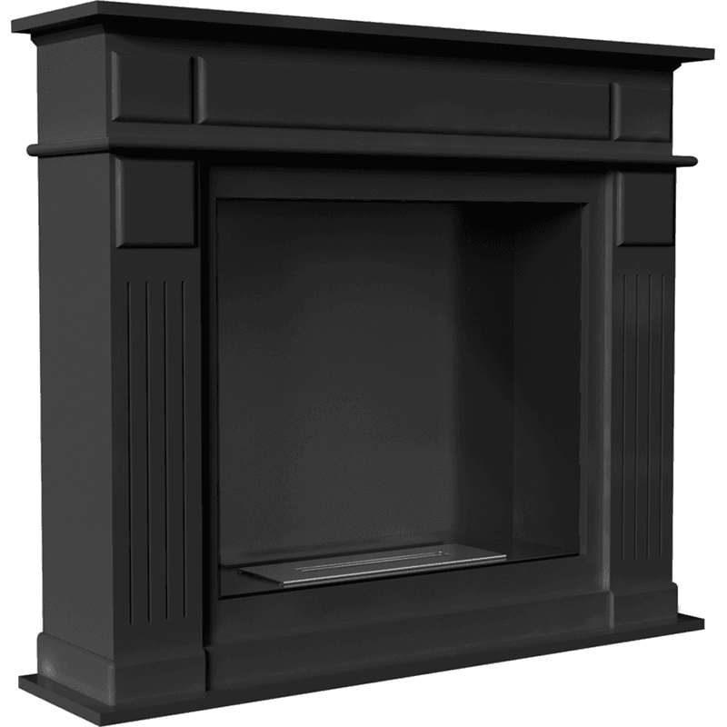 November Black Bio Fireplace