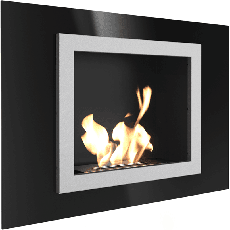 Oscar Black Bio Fireplace