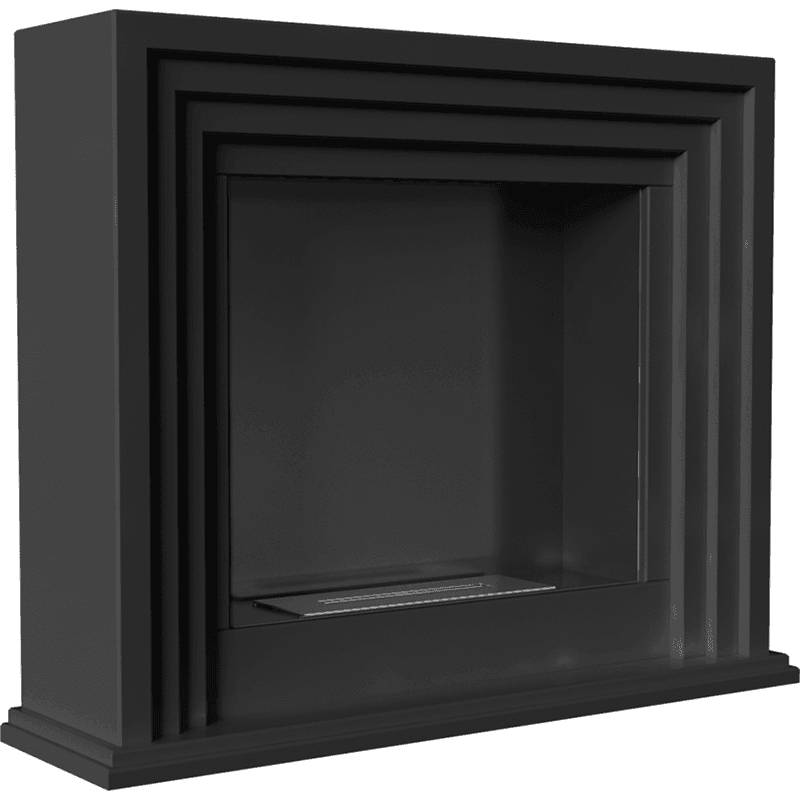 Quaerere Black Bio Fireplace