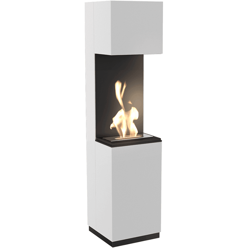 Sierra White Bio Fireplace