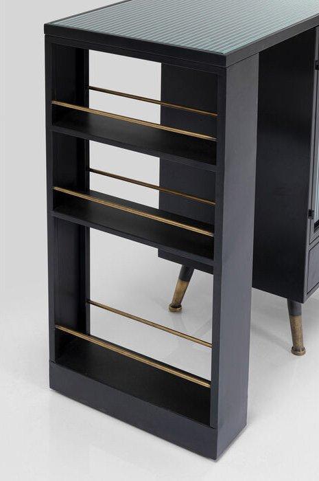 La Gomera Graphite Metal Bar Cabinet - WOO .Design