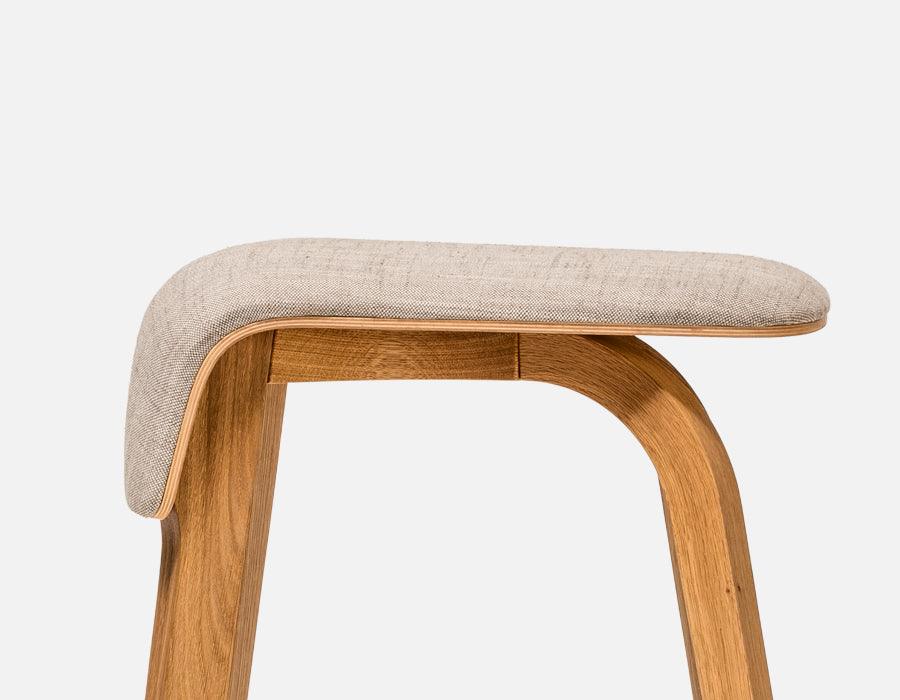 Leaf Upholstered Barstool - WOO .Design