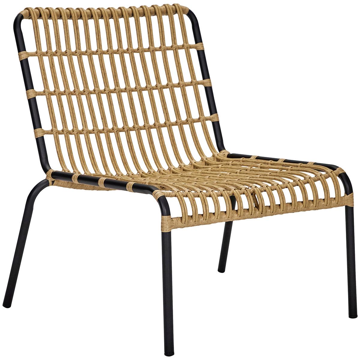 Loka Natural Lounge Chair (2/Set) - WOO .Design