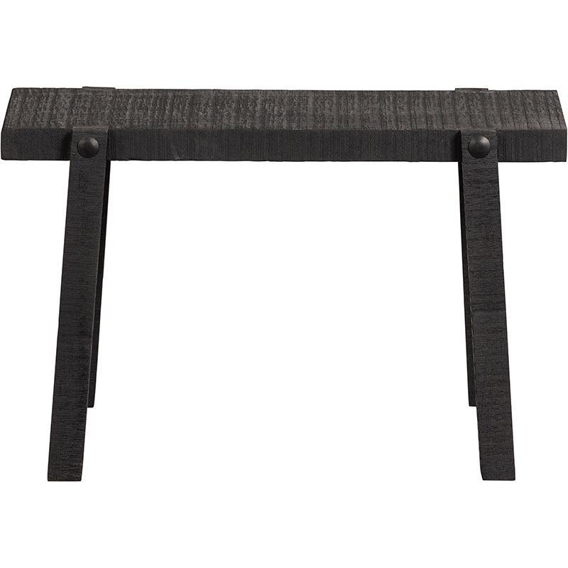 Luis Black Mango Wood Side Table - WOO .Design