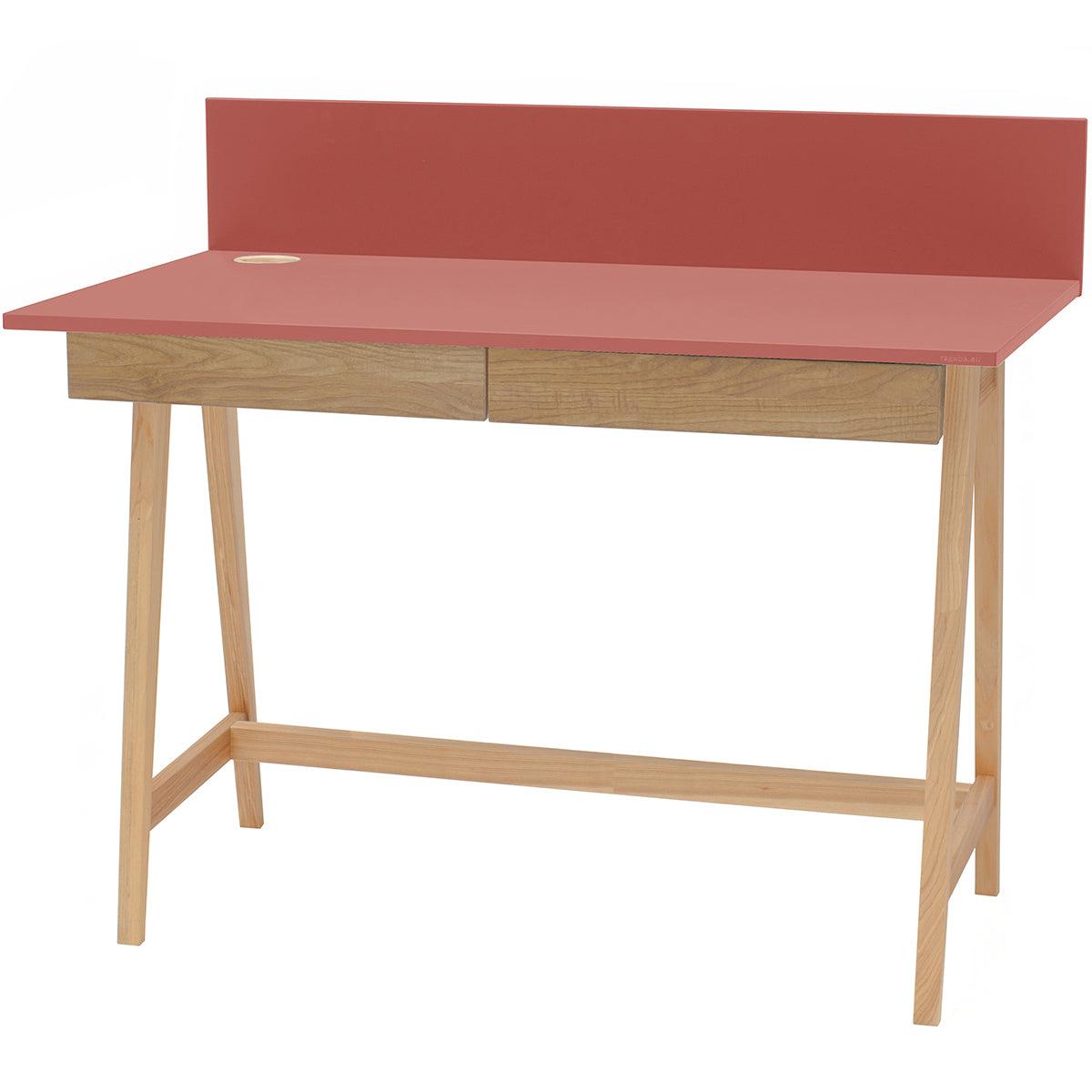 Luka Writing Desk with Drawer - WOO .Design