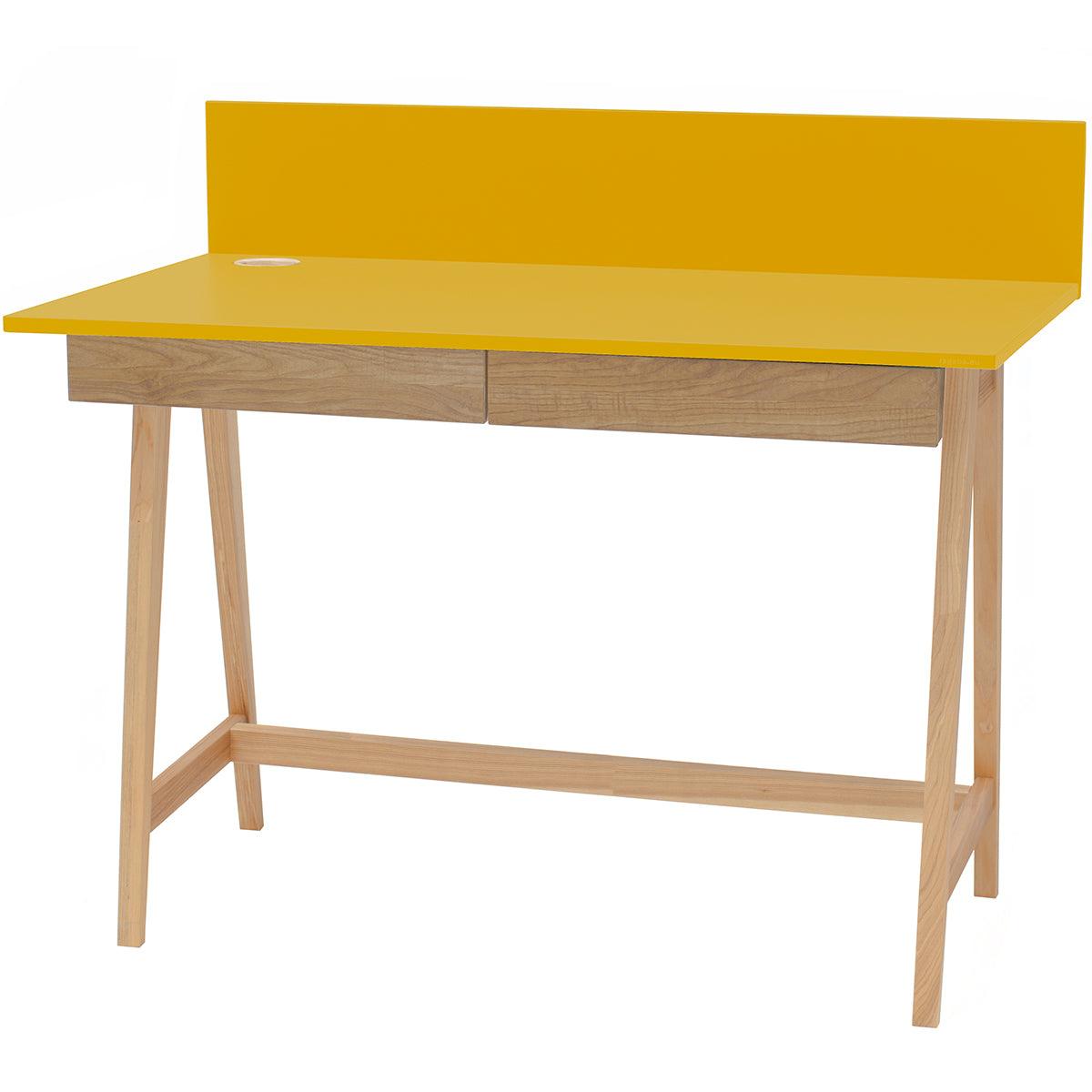 Luka Writing Desk with Drawer - WOO .Design