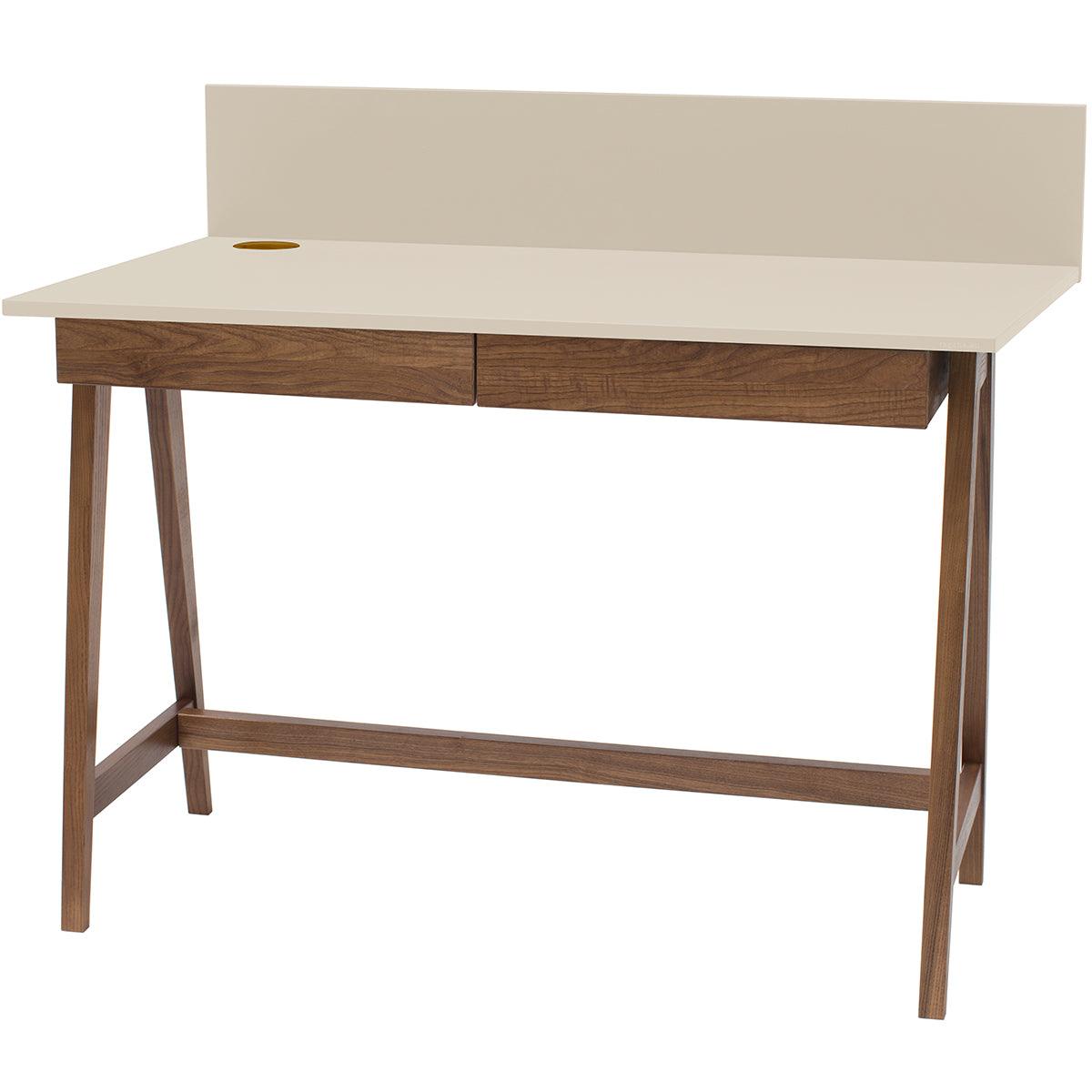 Luka Writing Desk with Drawer - WOO .Design