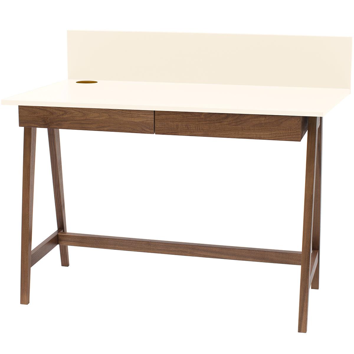 Luka Writing Desk with Drawer - WOO .Design