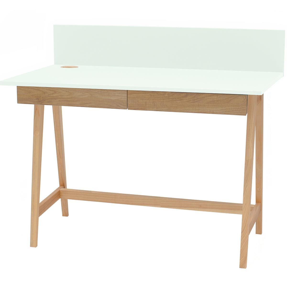 Luka Writing Desk with Drawer - WOO .Design