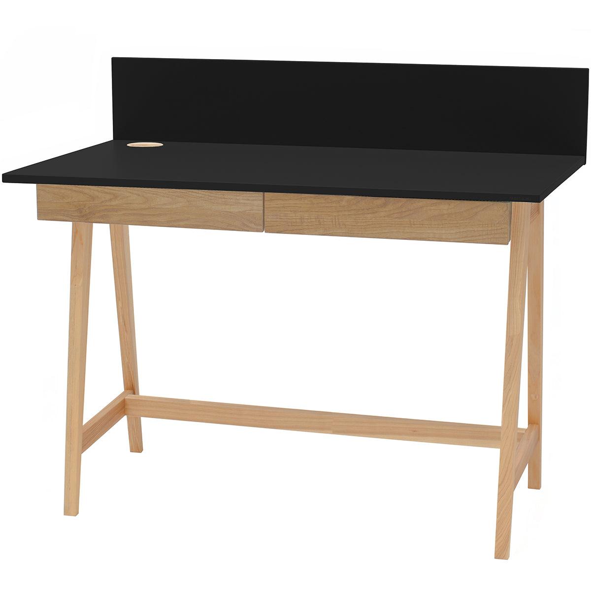 Luka Writing Desk with Drawer - WOO .Design