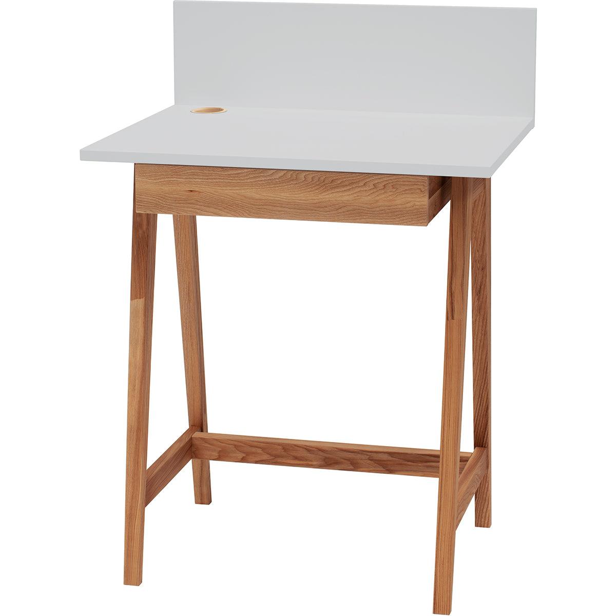 Luka Writing Desk with Drawer - WOO .Design