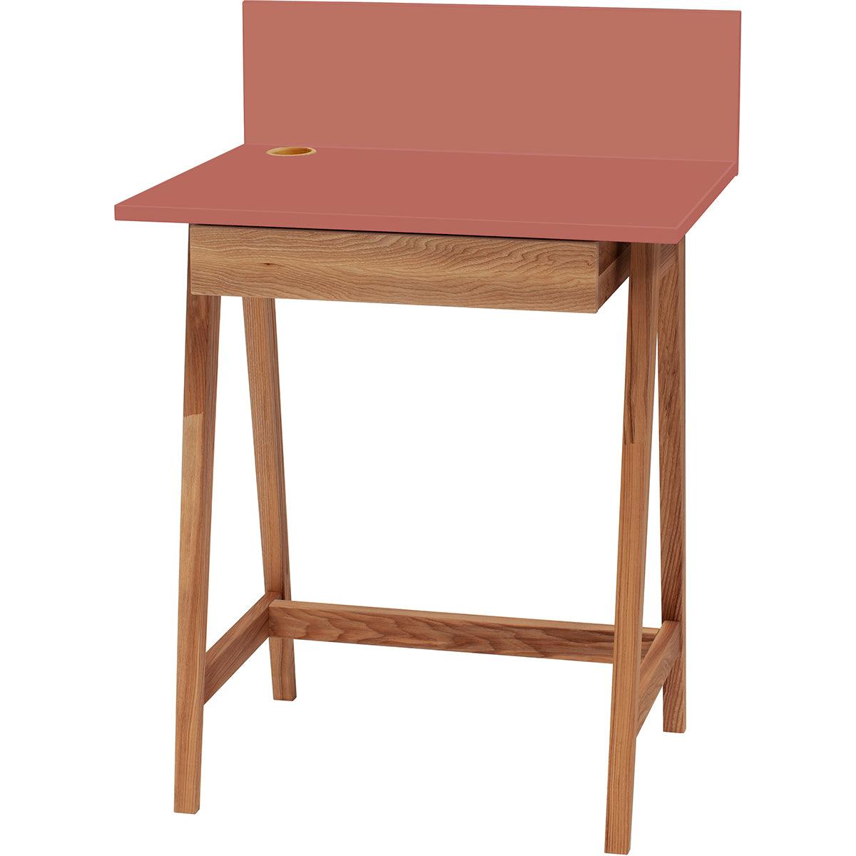 Luka Writing Desk with Drawer - WOO .Design