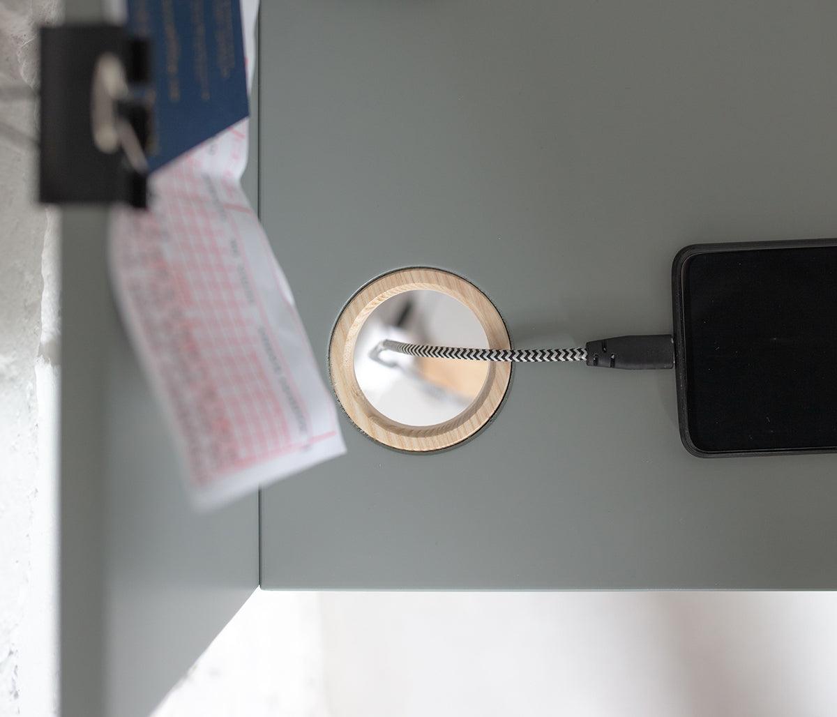 Luka Writing Desk with Drawer - WOO .Design