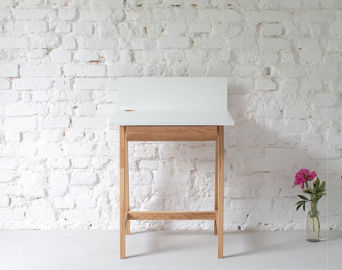 Luka Writing Desk with Drawer - WOO .Design