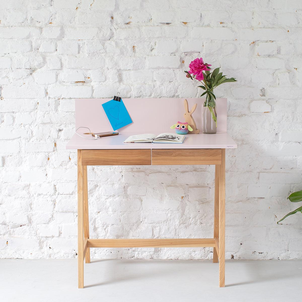 Luka Writing Desk with Drawer - WOO .Design