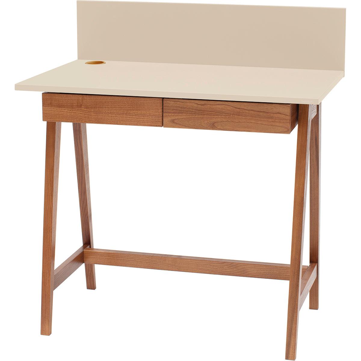 Luka Writing Desk with Drawer - WOO .Design