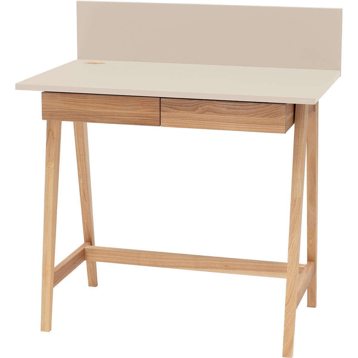 Luka Writing Desk with Drawer - WOO .Design