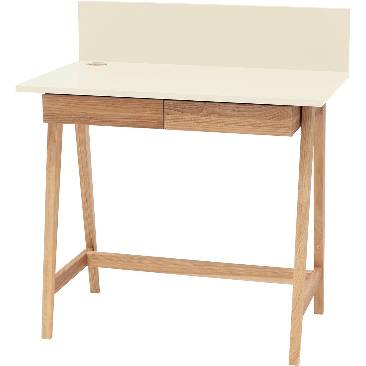 Luka Writing Desk with Drawer - WOO .Design