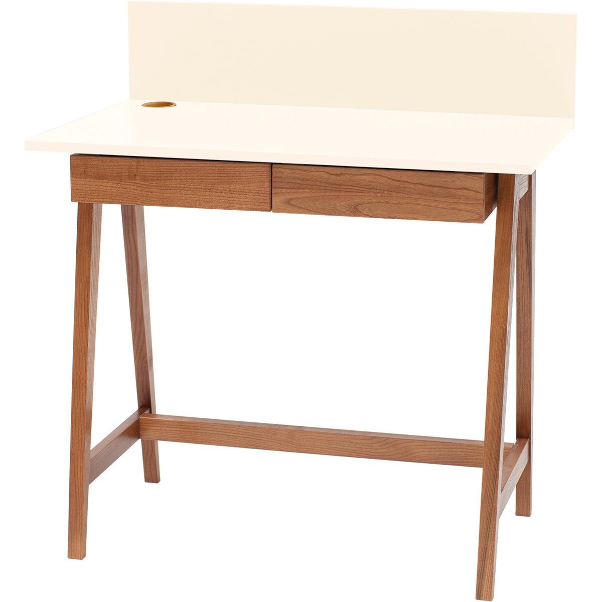 Luka Writing Desk with Drawer - WOO .Design