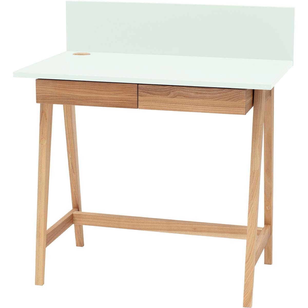 Luka Writing Desk with Drawer - WOO .Design