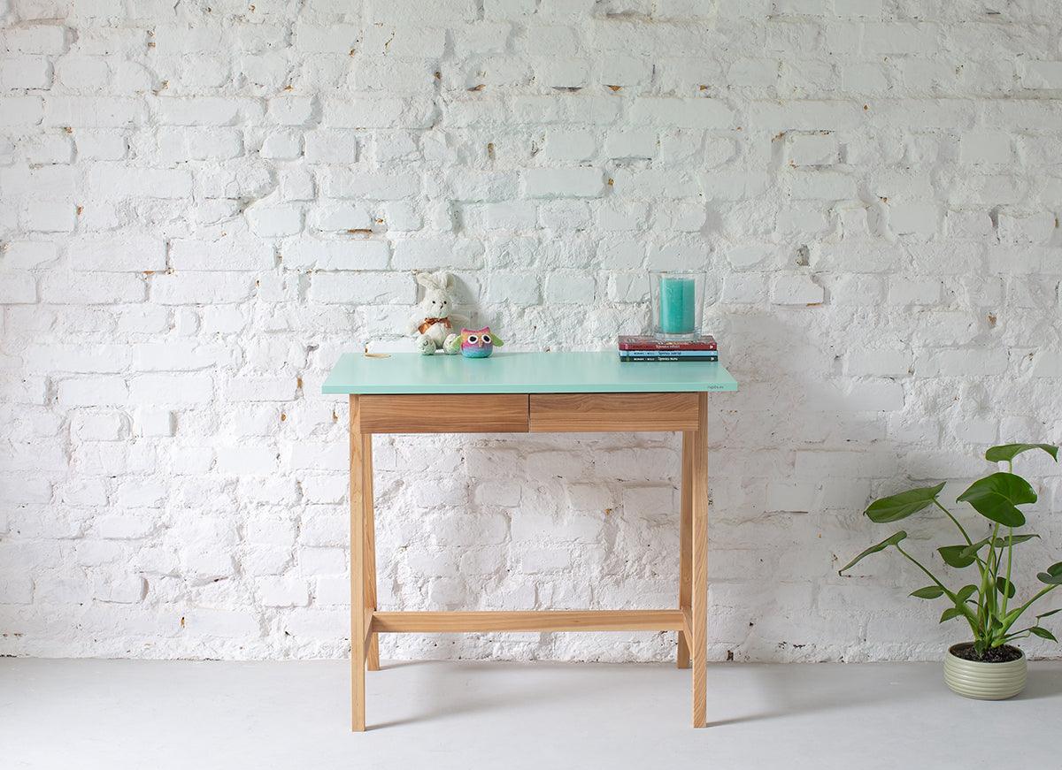 Luka Writing Desk with Drawer - WOO .Design