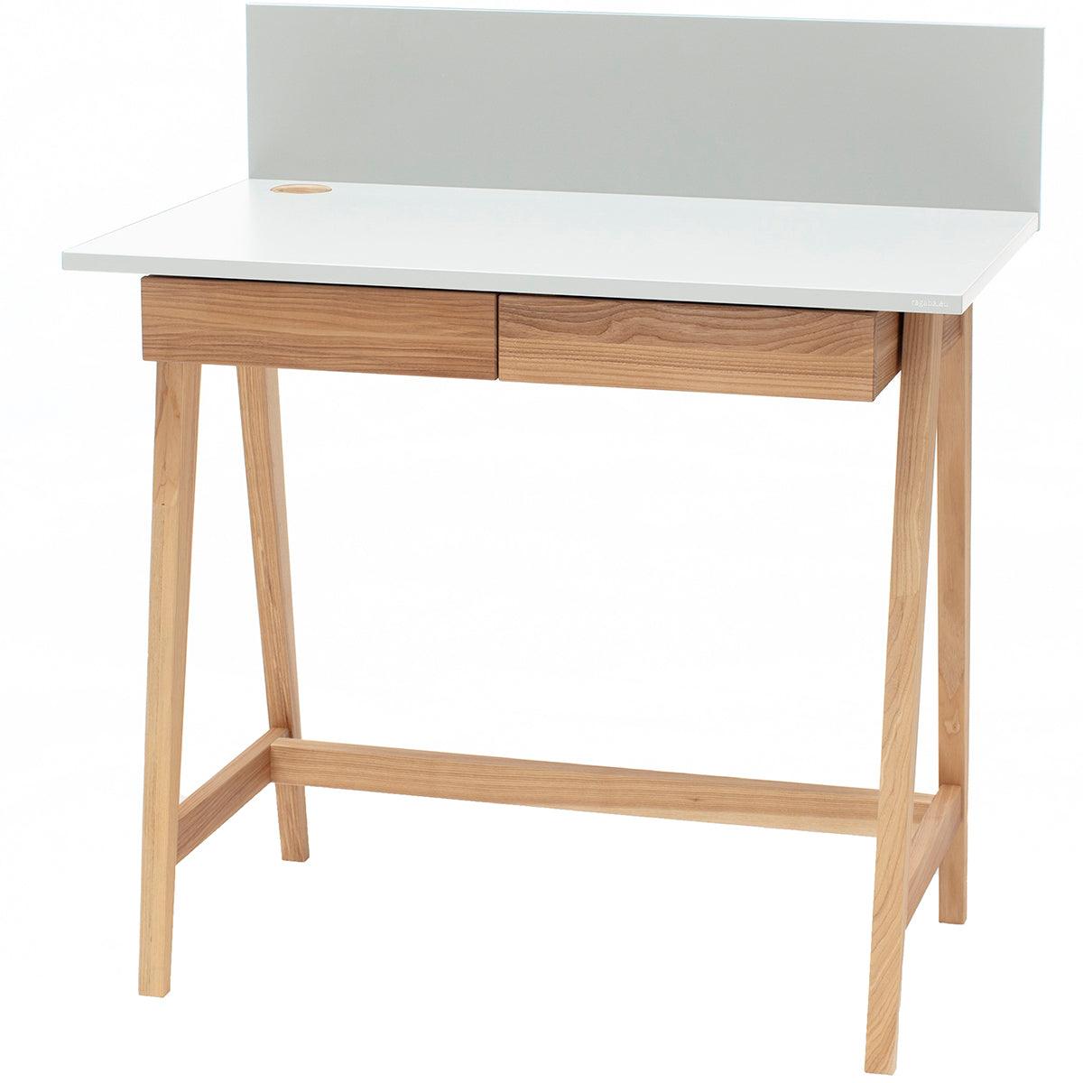 Luka Writing Desk with Drawer - WOO .Design