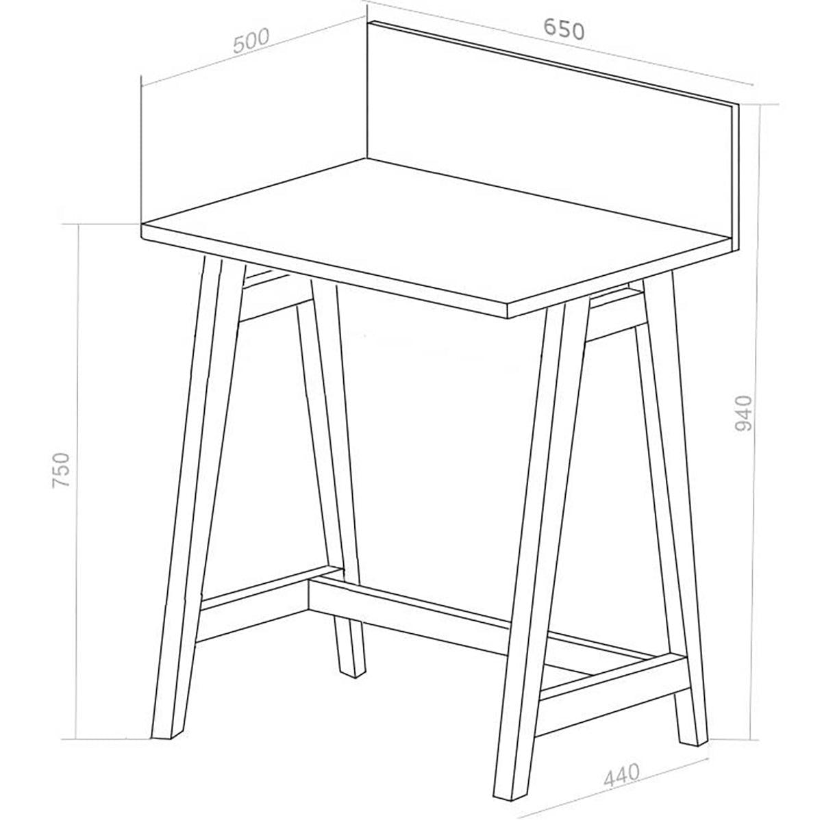 Luka Writing Desk - WOO .Design