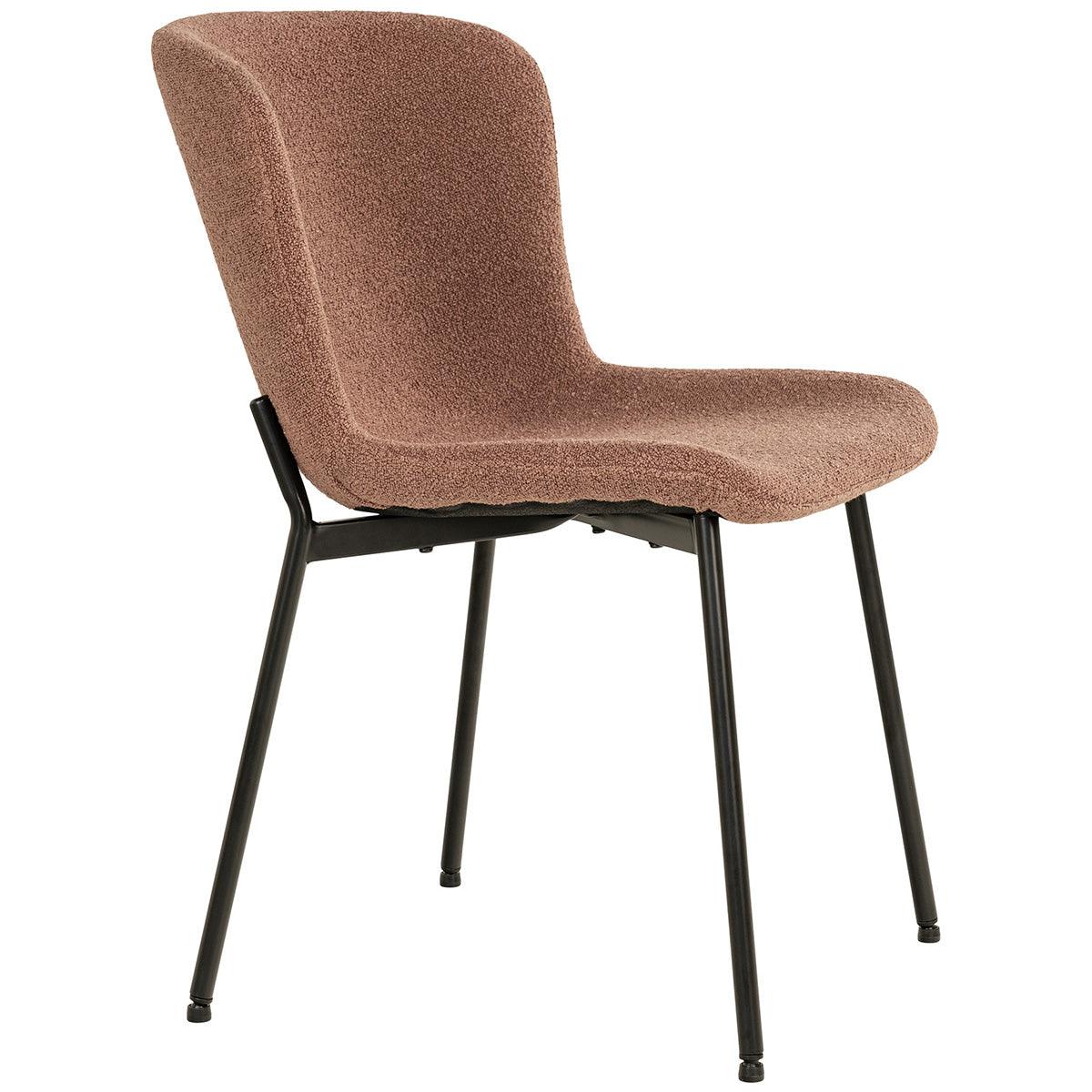 Maceda Boucle Dining Chair (2/Set) - WOO .Design