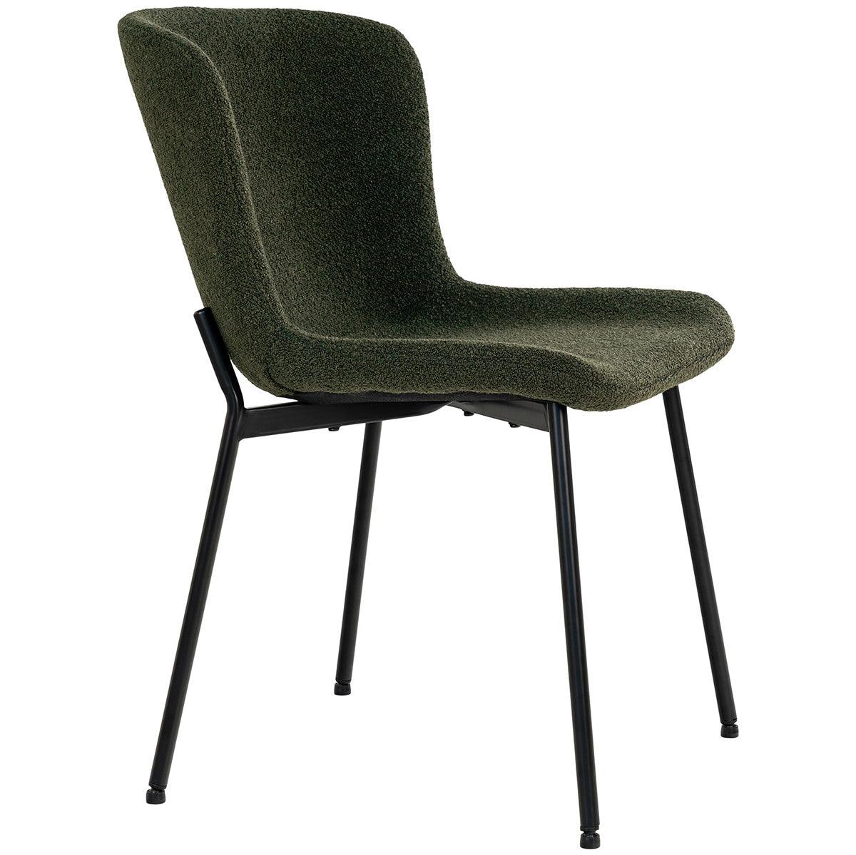 Maceda Boucle Dining Chair (2/Set) - WOO .Design