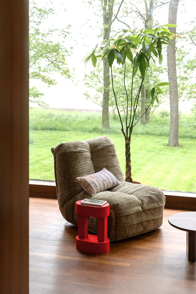 Magenta Red Side Table - WOO .Design