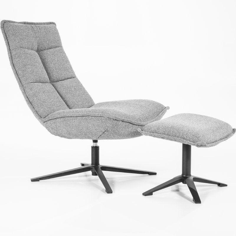 Marcus Armchair with Footstool - WOO .Design