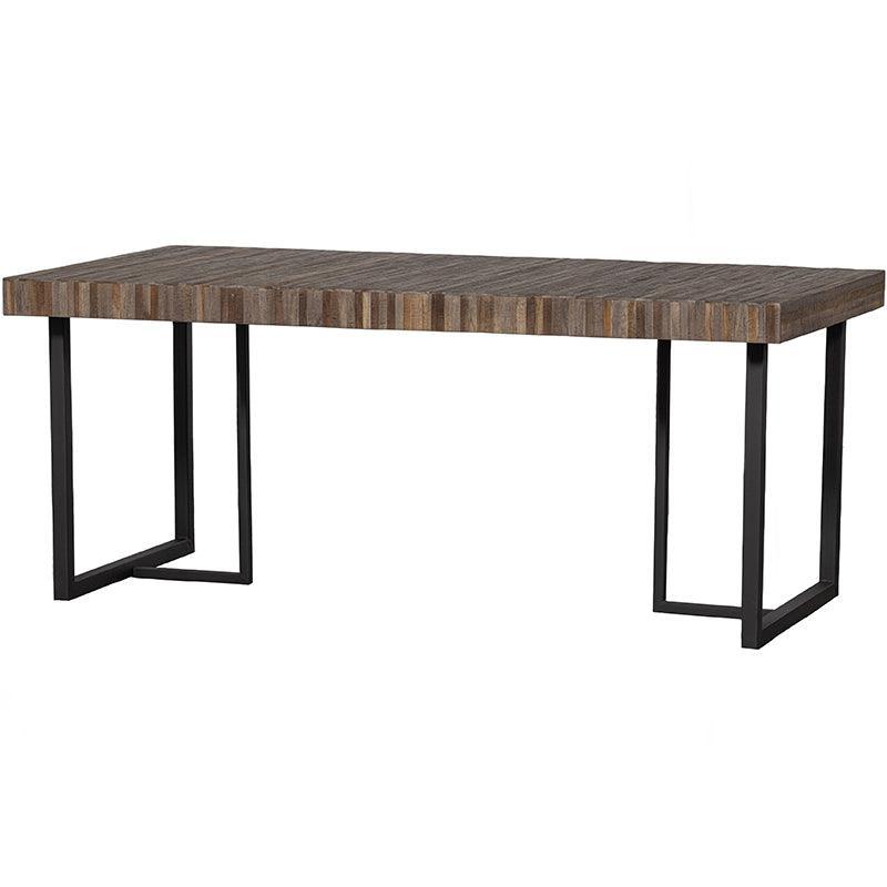 Maxime Natural Recycled Wood Dining Table - WOO .Design