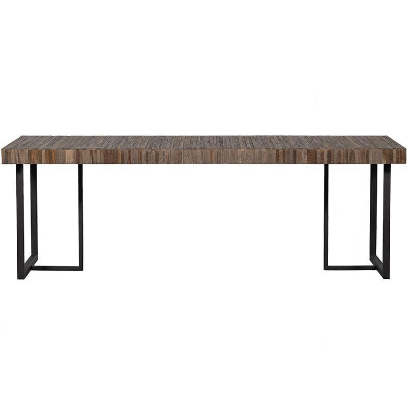 Maxime Natural Recycled Wood Dining Table - WOO .Design