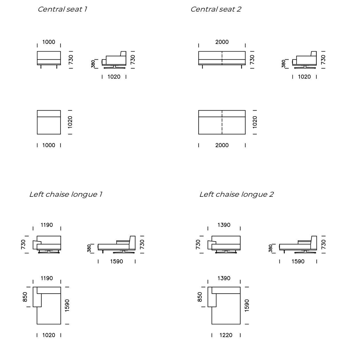 Maxxo Modular Sofa - WOO .Design