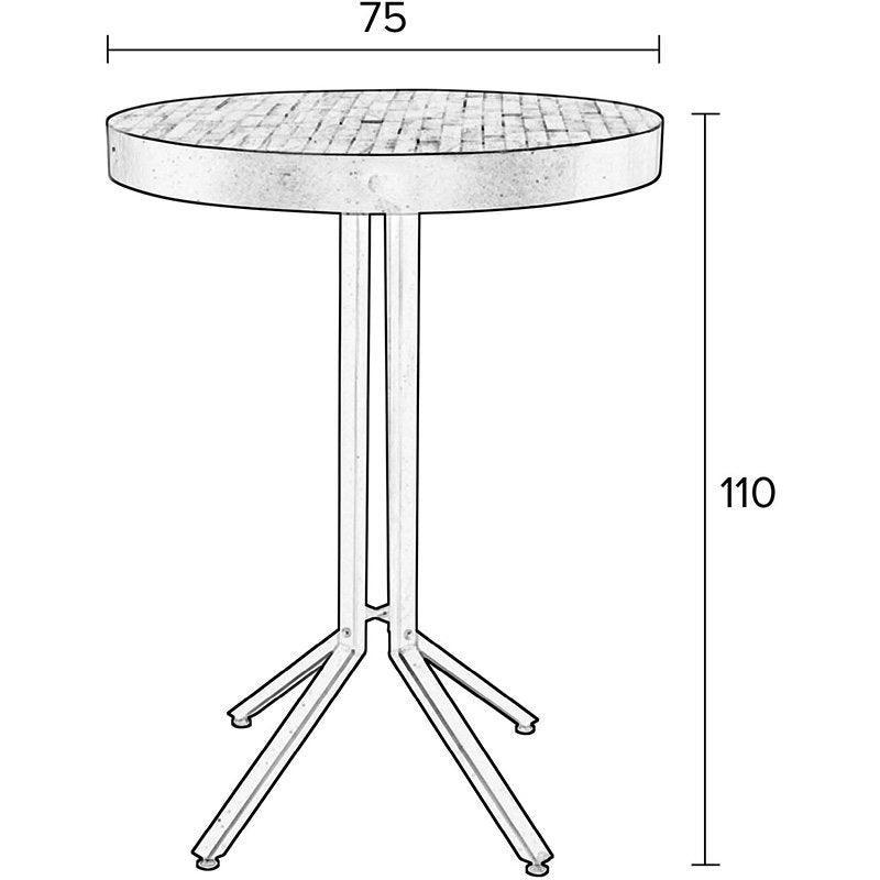 Maze Round Bar Table - WOO .Design