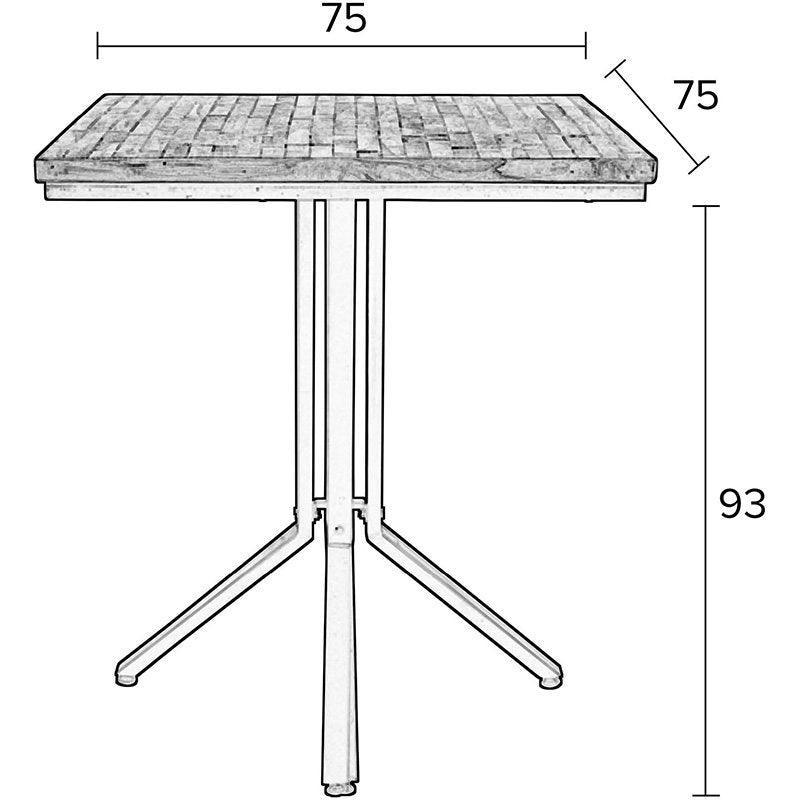 Maze Square Counter Table - WOO .Design