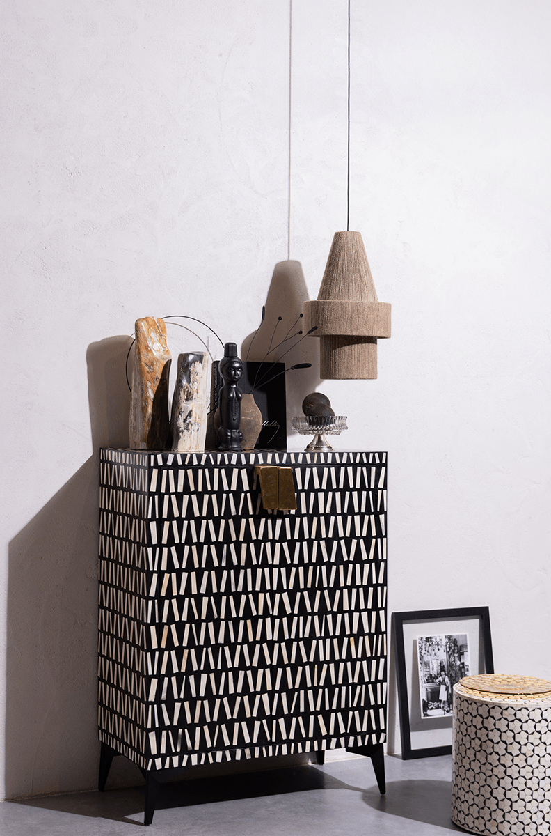Menne Mango Wood Cabinet - WOO .Design