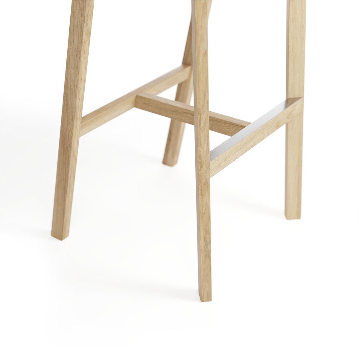 Merano Upholstered/Wood Barstool - WOO .Design