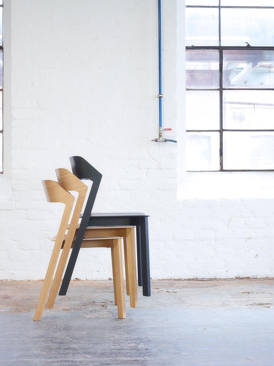 Merano Upholstered/Wood Chair - WOO .Design