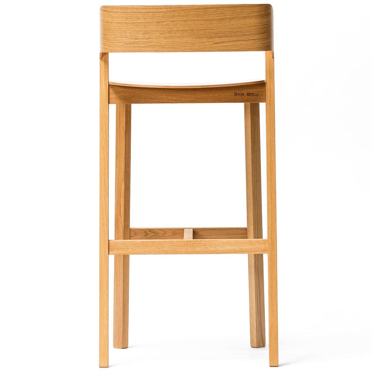 Merano Wood Barstool - WOO .Design