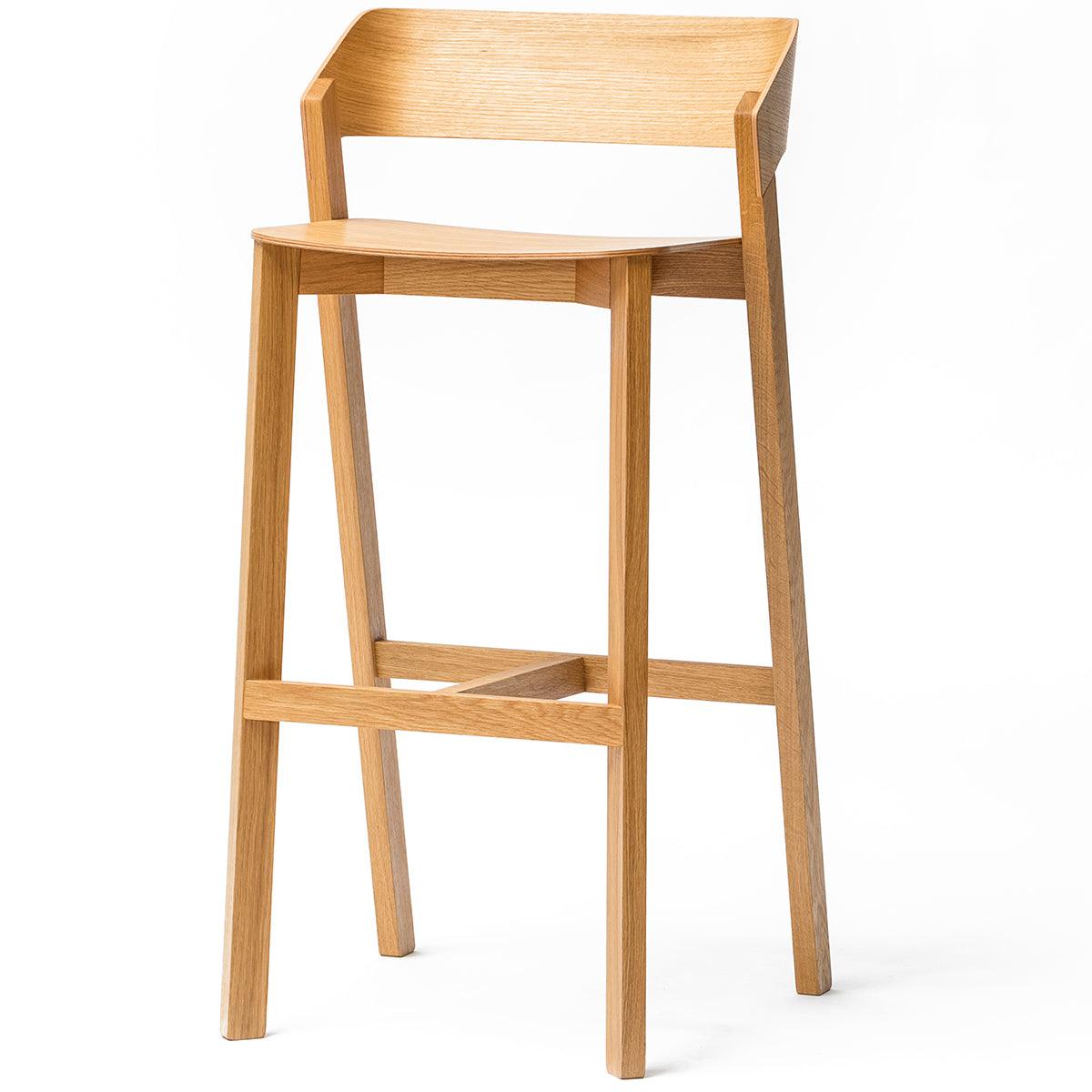 Merano Wood Barstool - WOO .Design